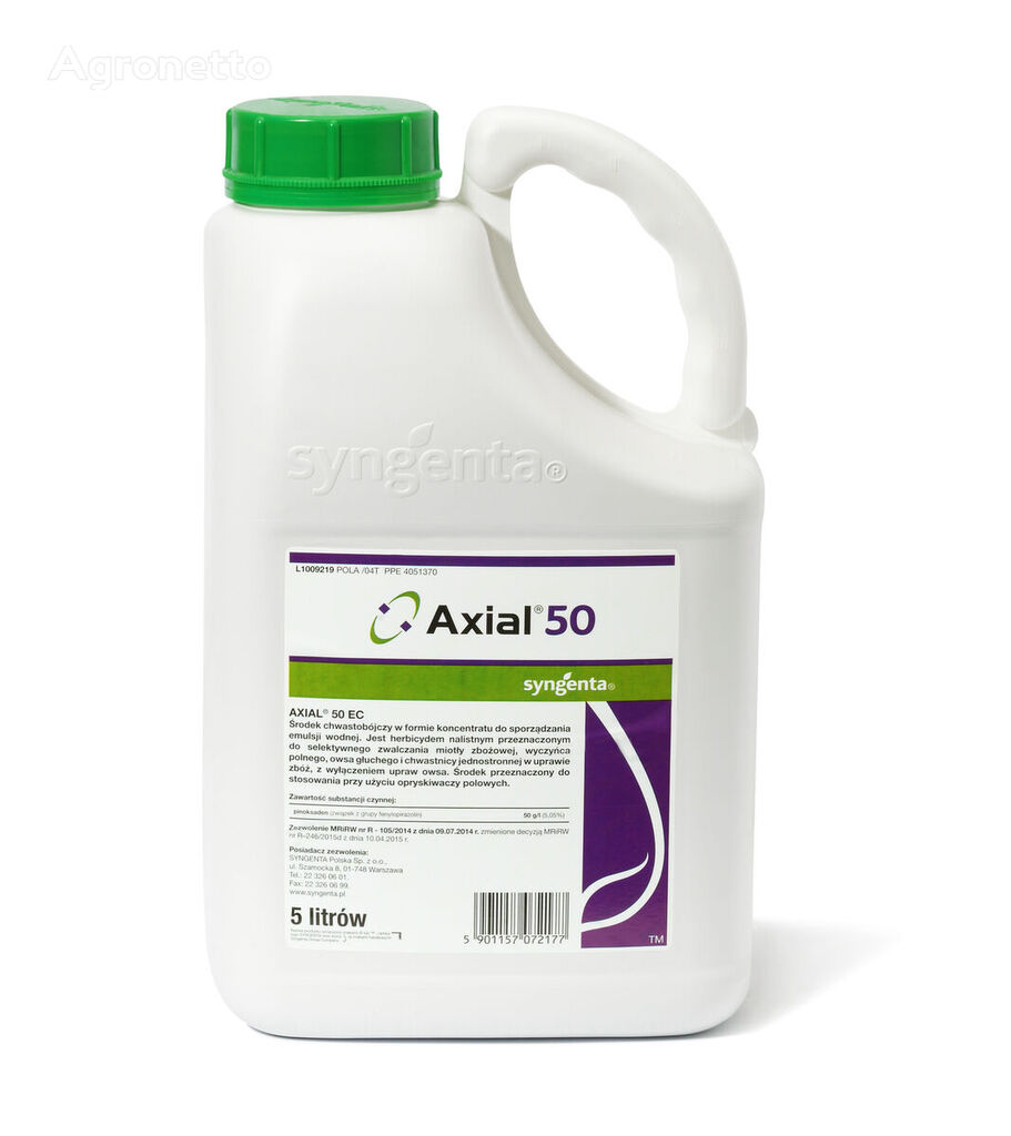 new Syngenta Axial 50 Ec 5l herbicide