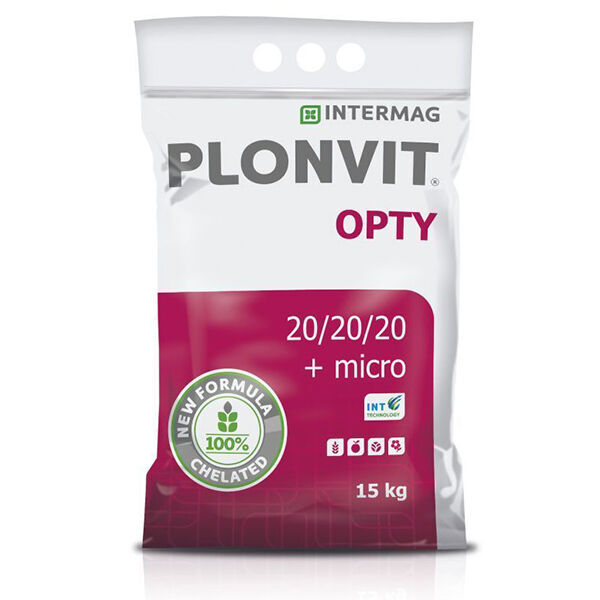 new Plonvit Opty 20/20/20 + micro 15KG plant growth promoter