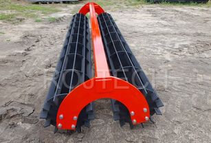 new Neue Saitenwalze, Flachstabwalze mit 3,0 m 420 mm Doppelscheibe field roller