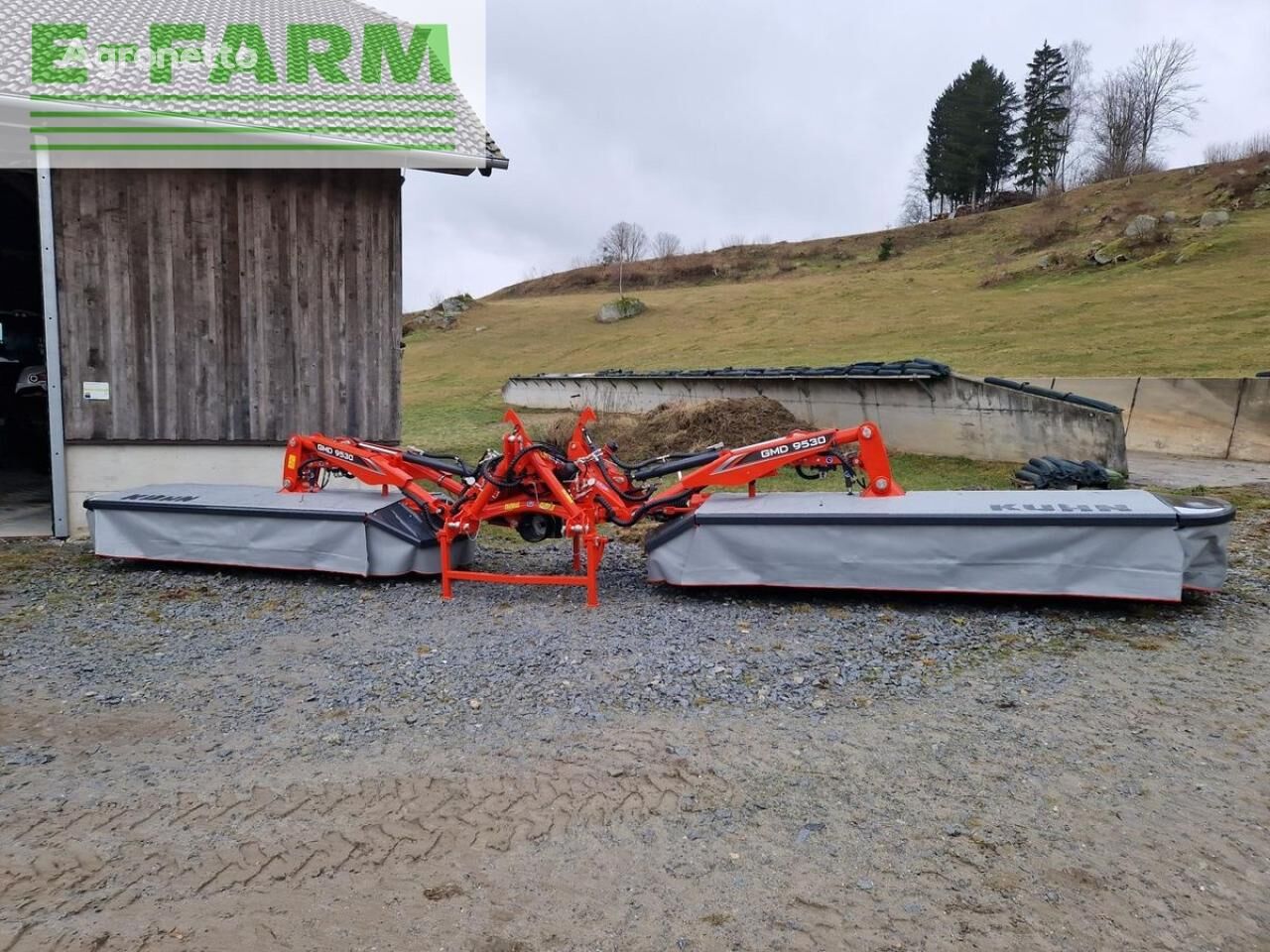 Kuhn gmd 9530 ff rotary mower