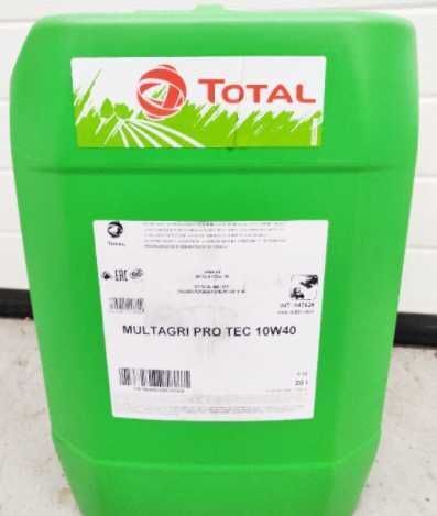 Total Multagri PRO TEC 10W40 engine oil for wheel tractor