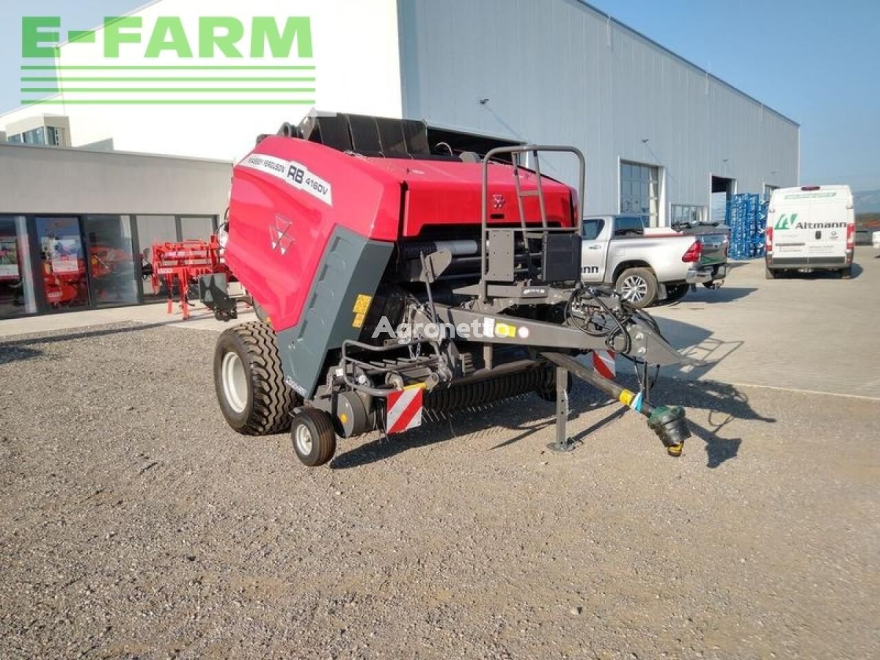 rb4160vxtra 17 messer square baler