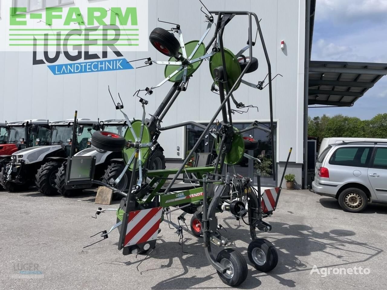 Fendt lotus 770 tedder