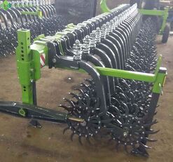 new Harrow rotary Green Star 5.8 m with replaceable teeth, solid fra power harrow