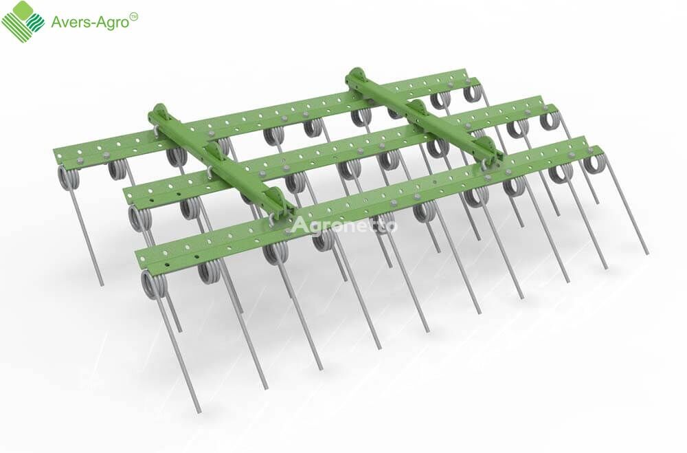 new Comb 3 rows width 1,5 meter buy in Ukraine from the manufacturer spring tine harrow