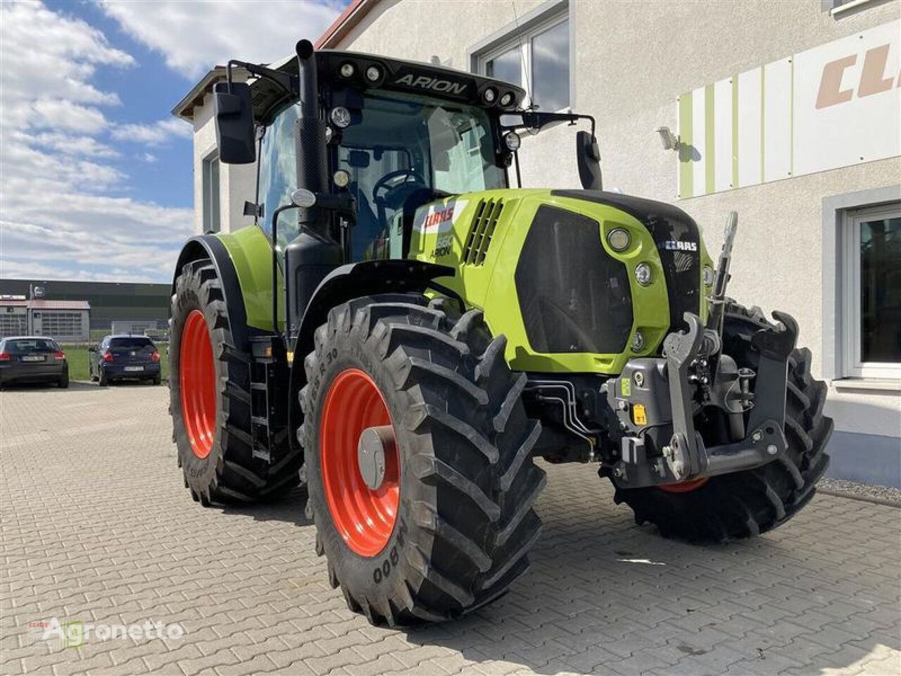 Claas ARION 660 CMATIC ST5 CEBIS wheel tractor