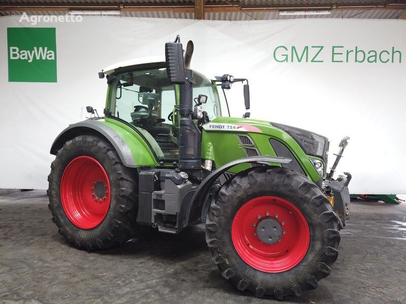Fendt 724 VARIO S4 PROFI PLUS wheel tractor
