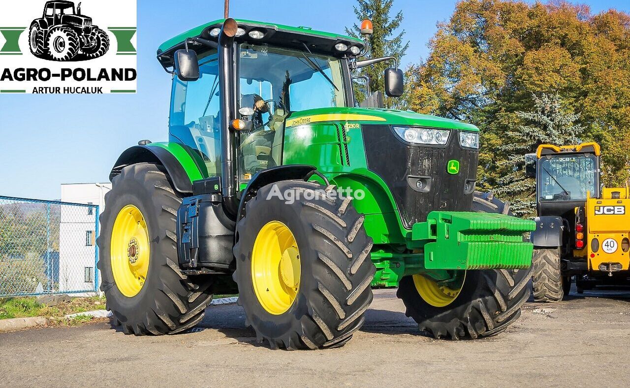 John Deere 7230 R - POWER QUAD PLUS - 2014 ROK - MOTOR 9 L wheel tractor